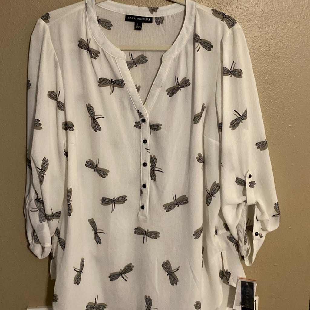 Nwt Button Down Top